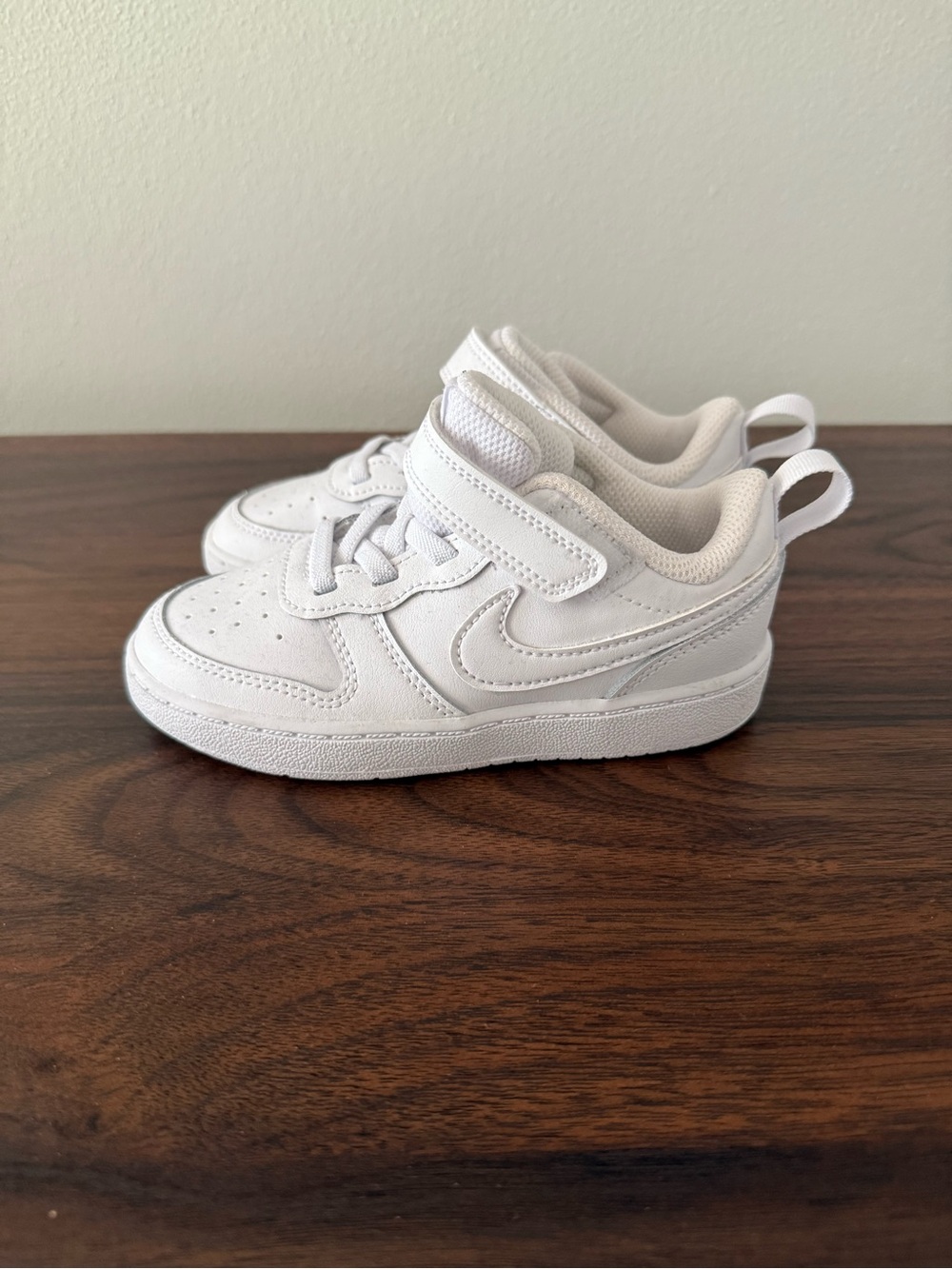 Nike Kids White Low-Top Sneakers